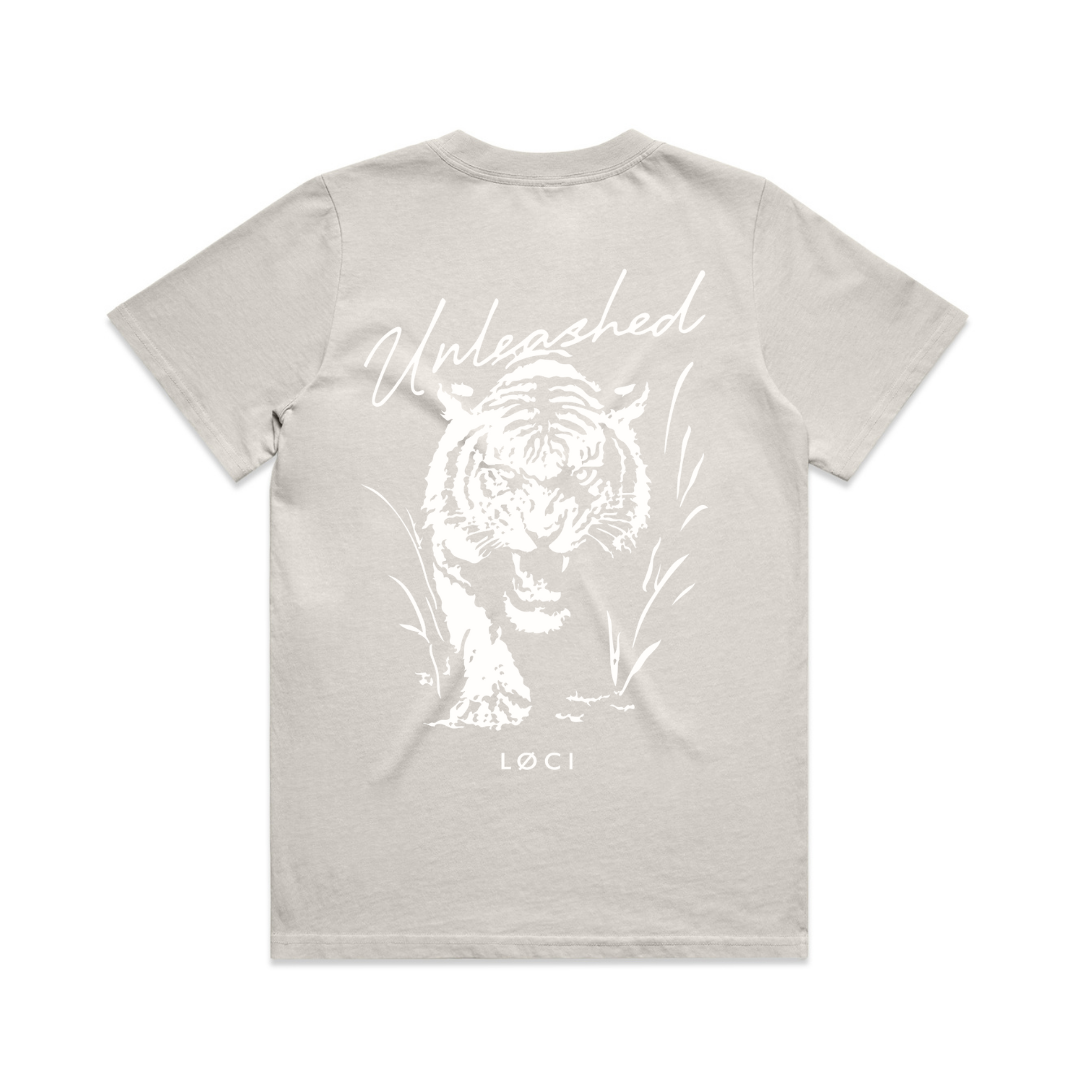 UNLEASHED WOMEN'S T-SHIRT - VINTAGE BONE
