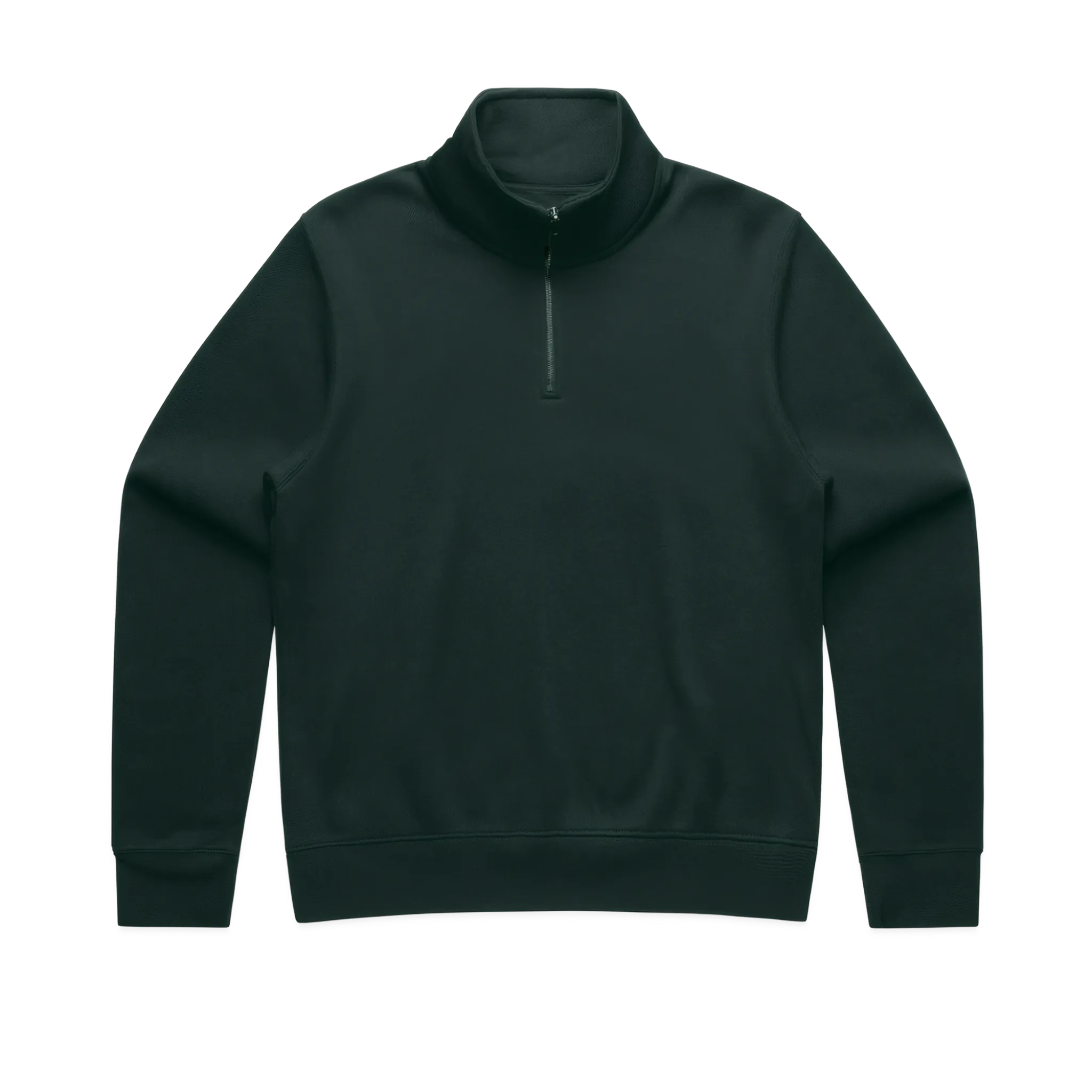 LA MAISON WOMEN'S HALF ZIP SWEATER - PINE GREEN