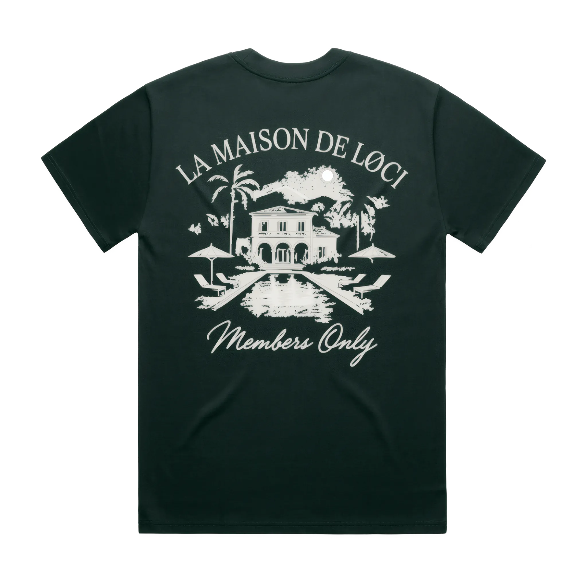 LA MAISON MEN'S T-SHIRT - PINE GREEN