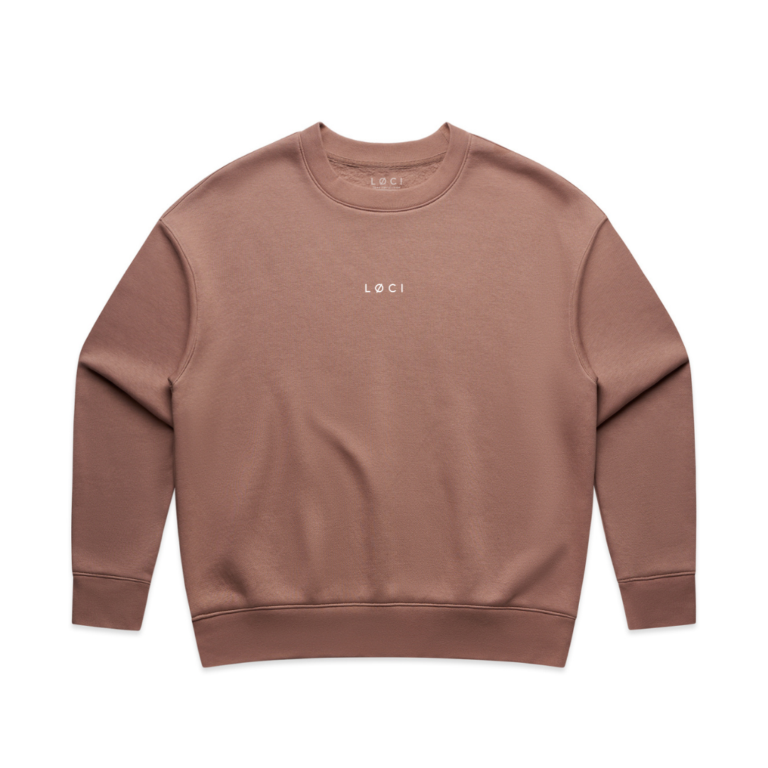 BASE WOMEN'S SWEATER - HAZY PINK