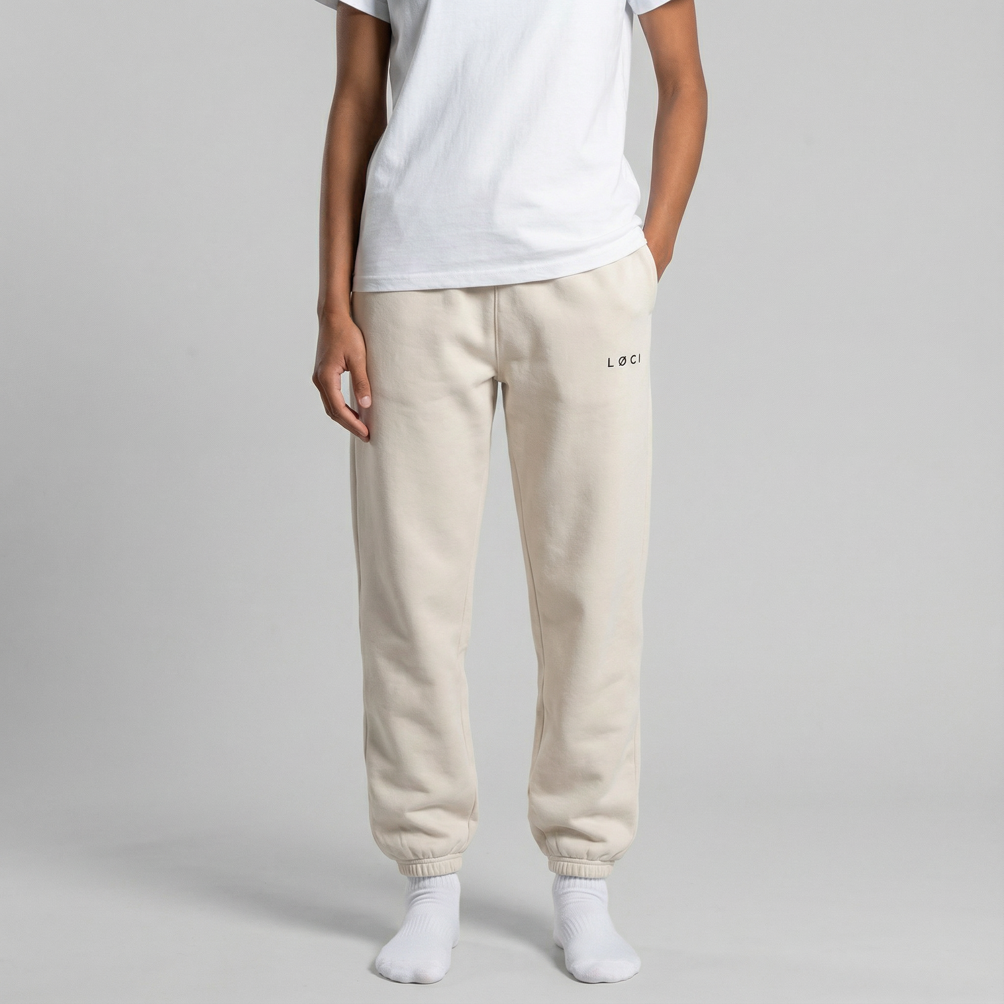 BASE WOMEN'S SWEATPANTS - BONE