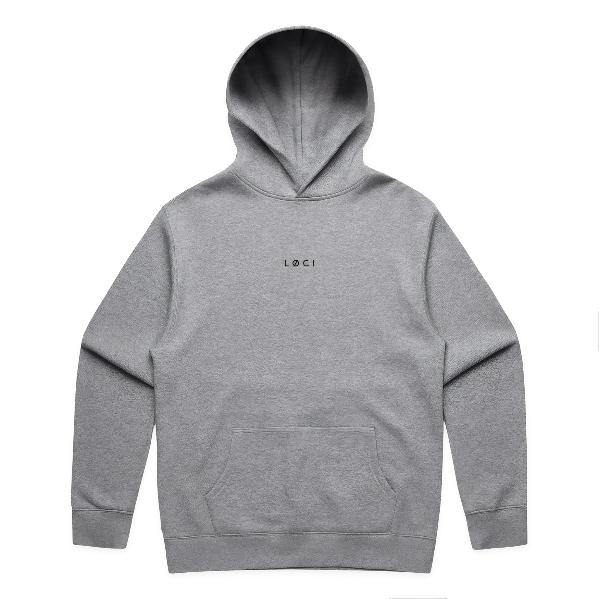 BASE MEN'S HOODIE - ATHLETIC HEATHER