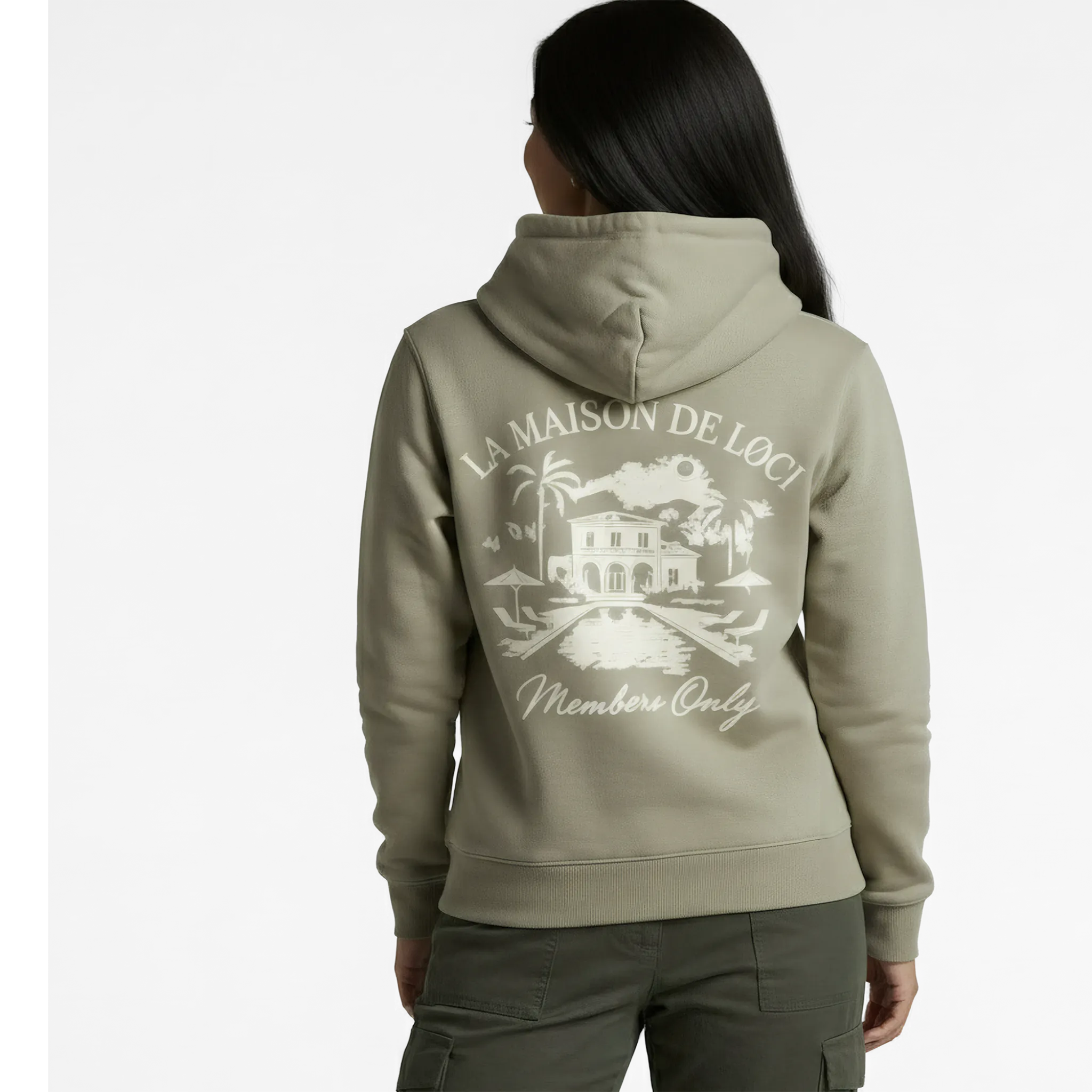 LA MAISON HOODIE - EUCALYPTUS
