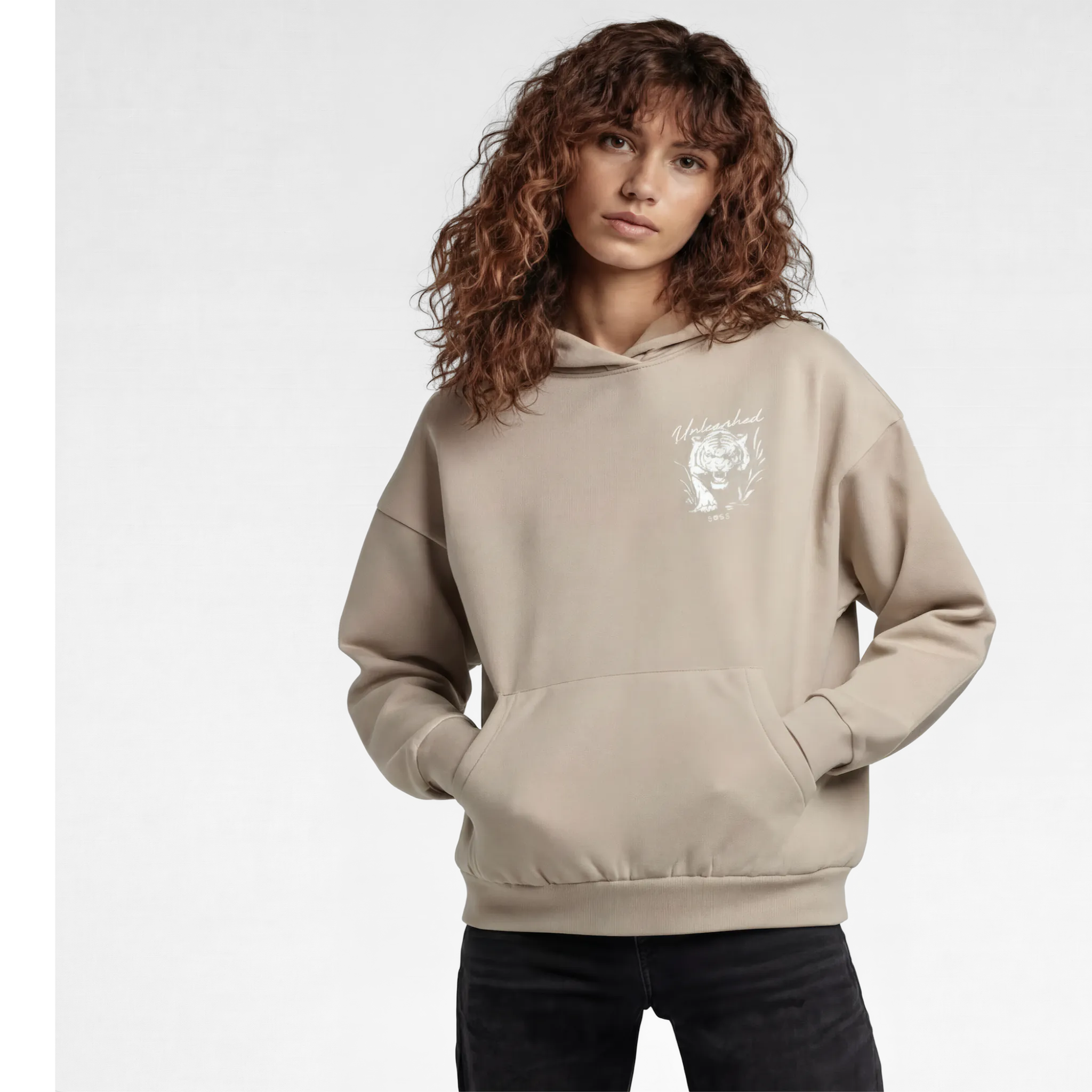 UNLEASHED HOODIE - MUSHROOM