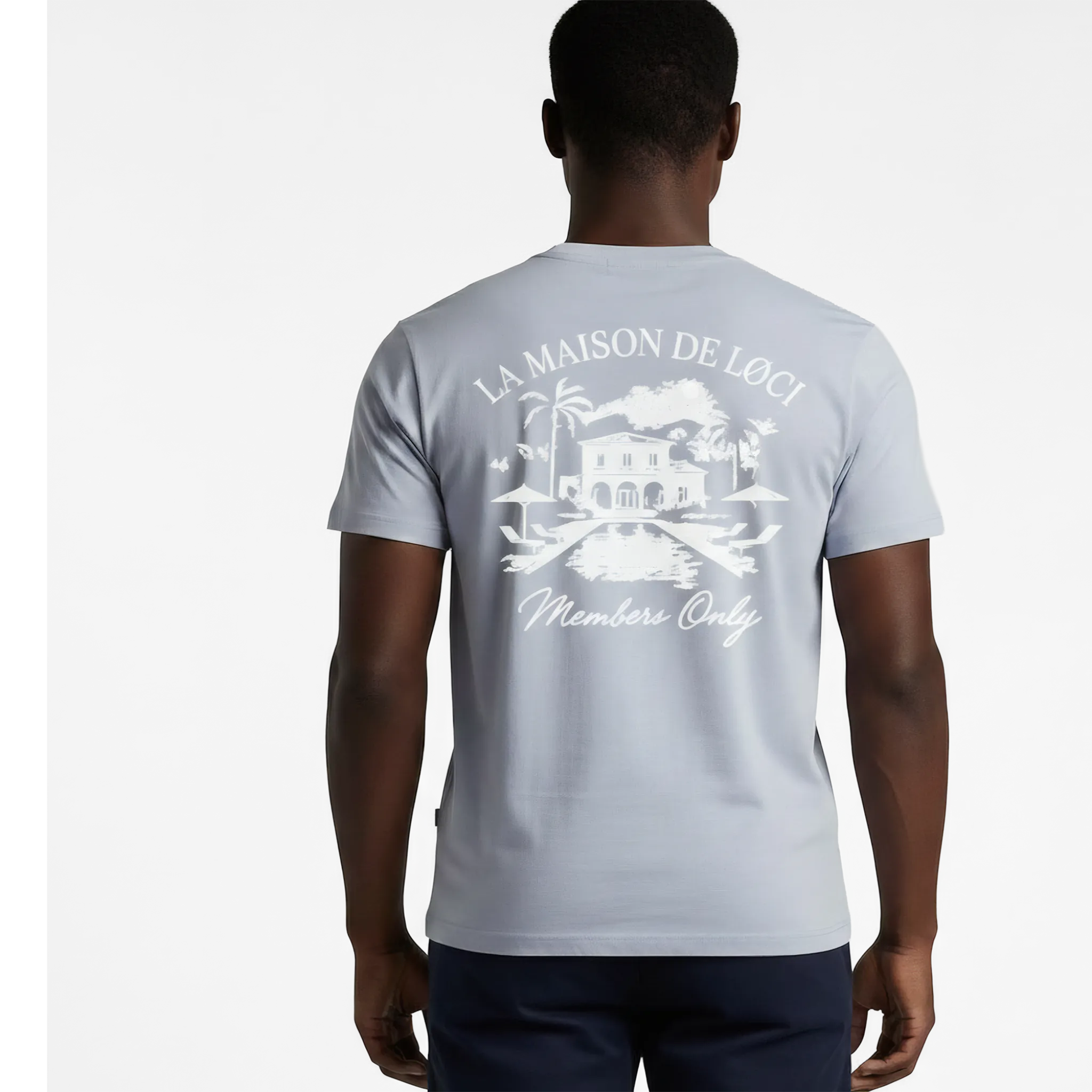 LA MAISON MEN'S T-SHIRT - VINTAGE POWDER