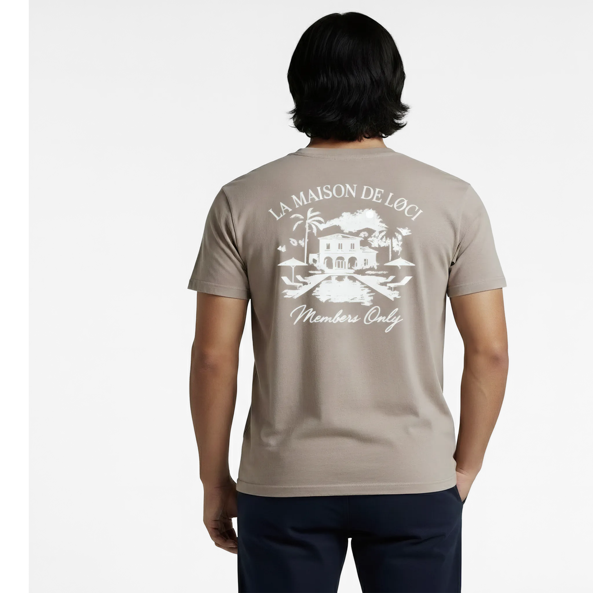 LA MAISON MEN'S T-SHIRT - VINTAGE MUSHROOM