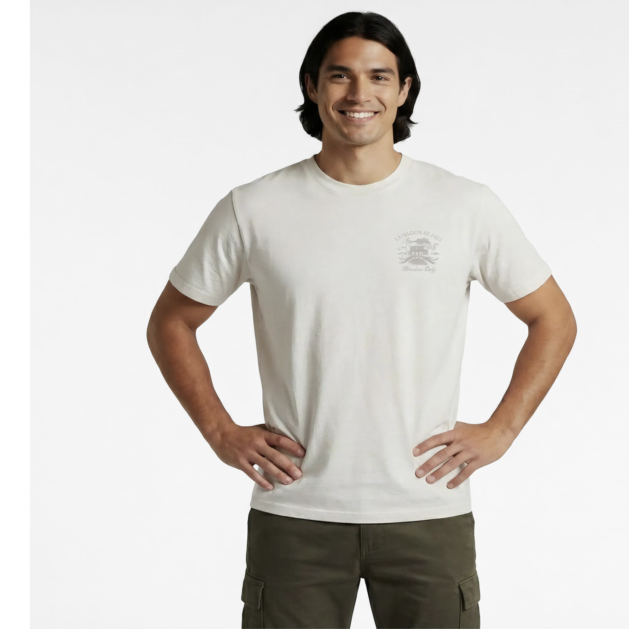 LA MAISON MEN'S T-SHIRT - VINTAGE BONE