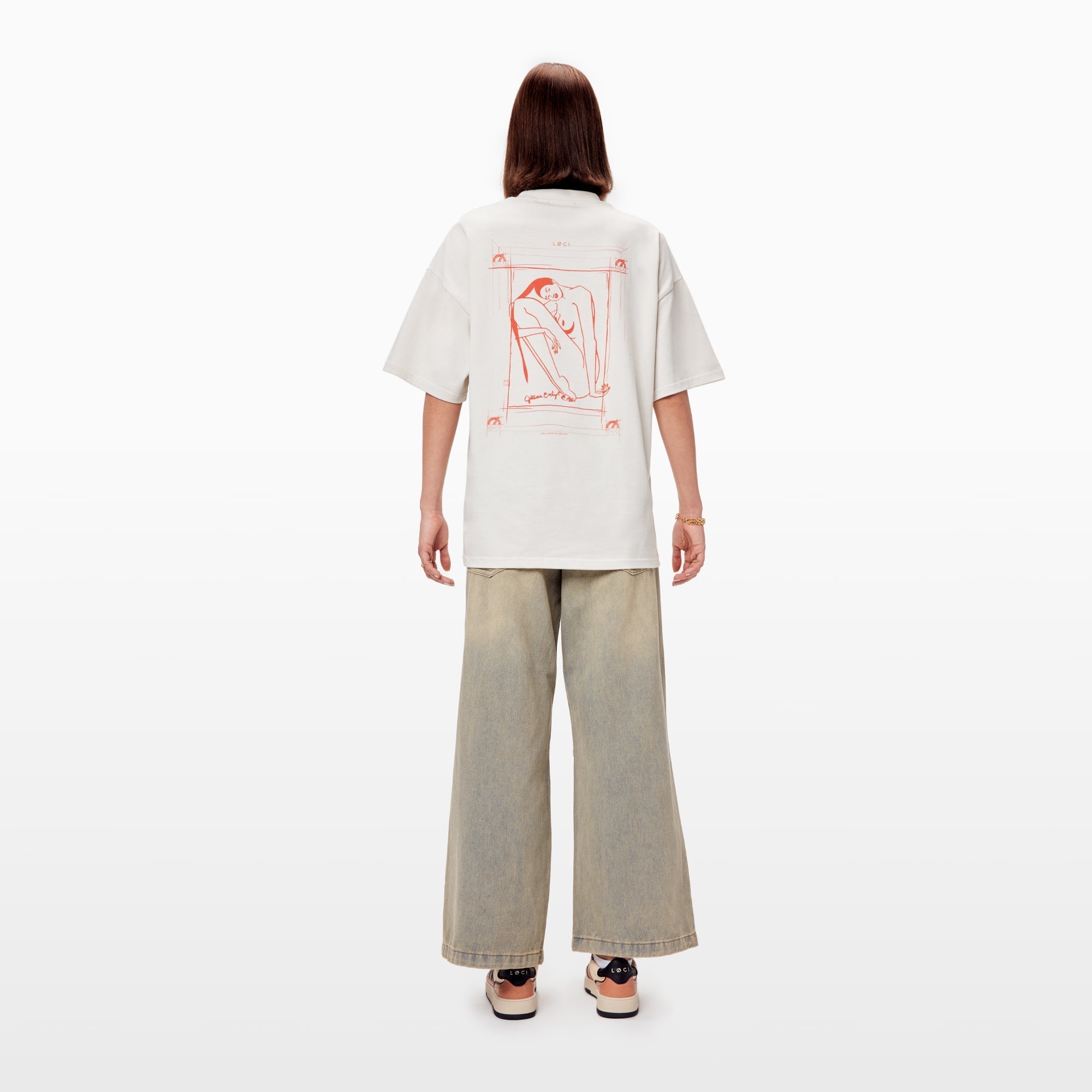 Jillian Evelyn Oversized T-Shirt - LØCI US