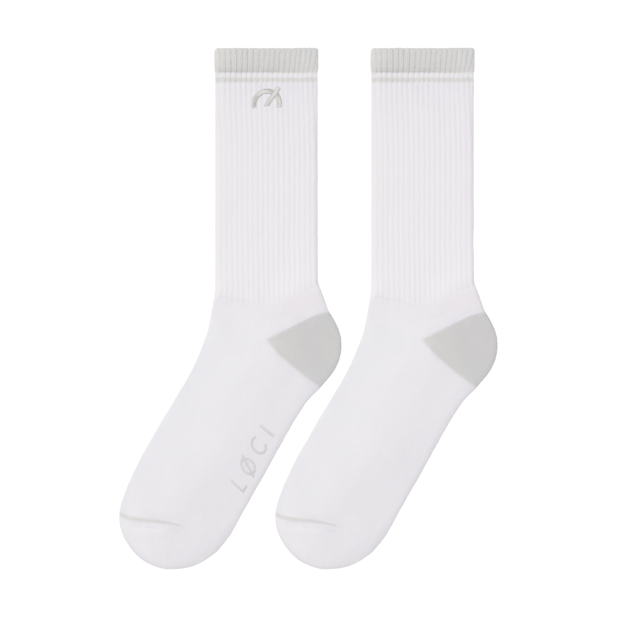 Stripe Cushioned Crew Socks - LØCI US